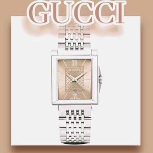 GUCCI "G" Timeless Rectangle Unisex Watch